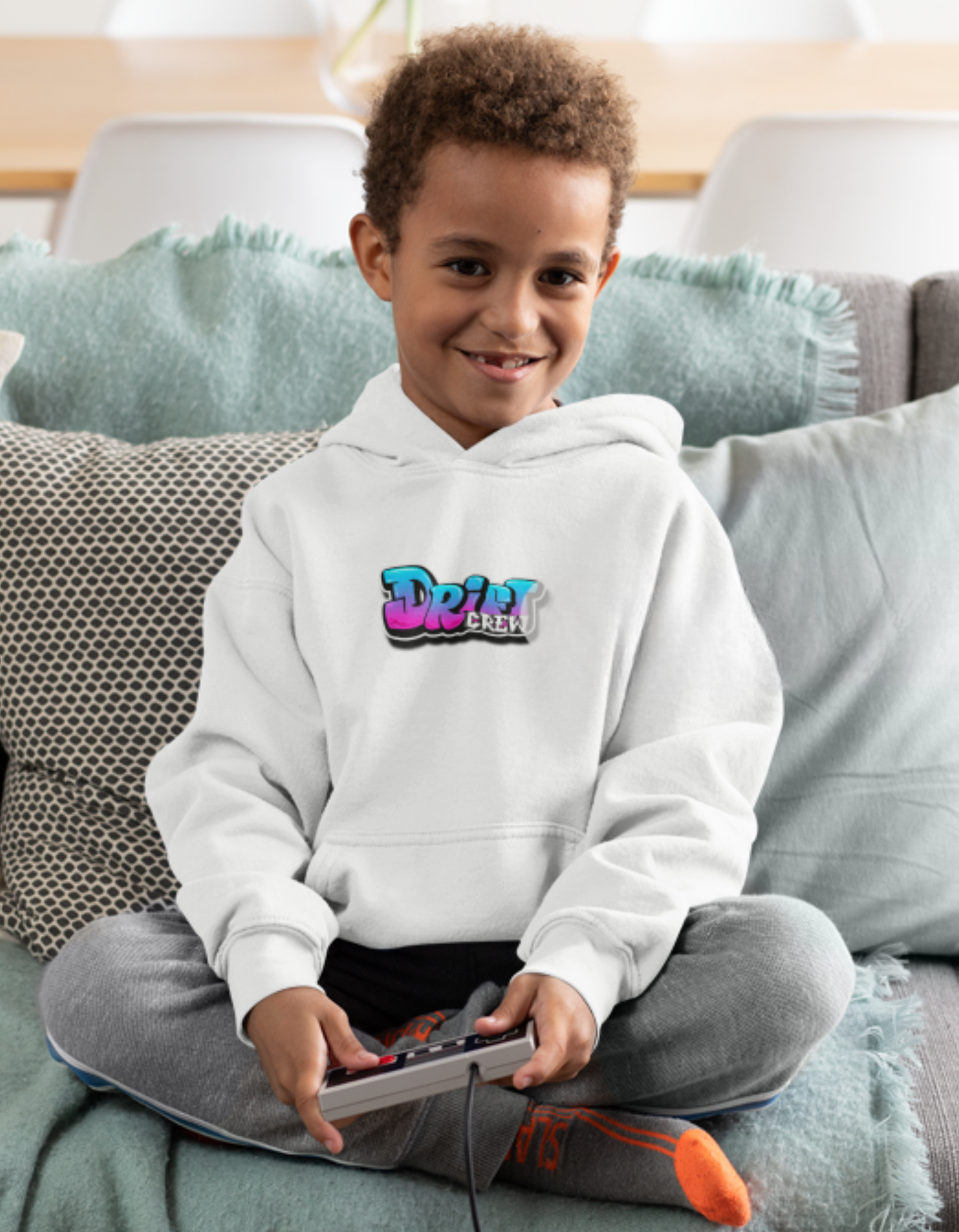 Sweat à capuche enfant Drift Crew