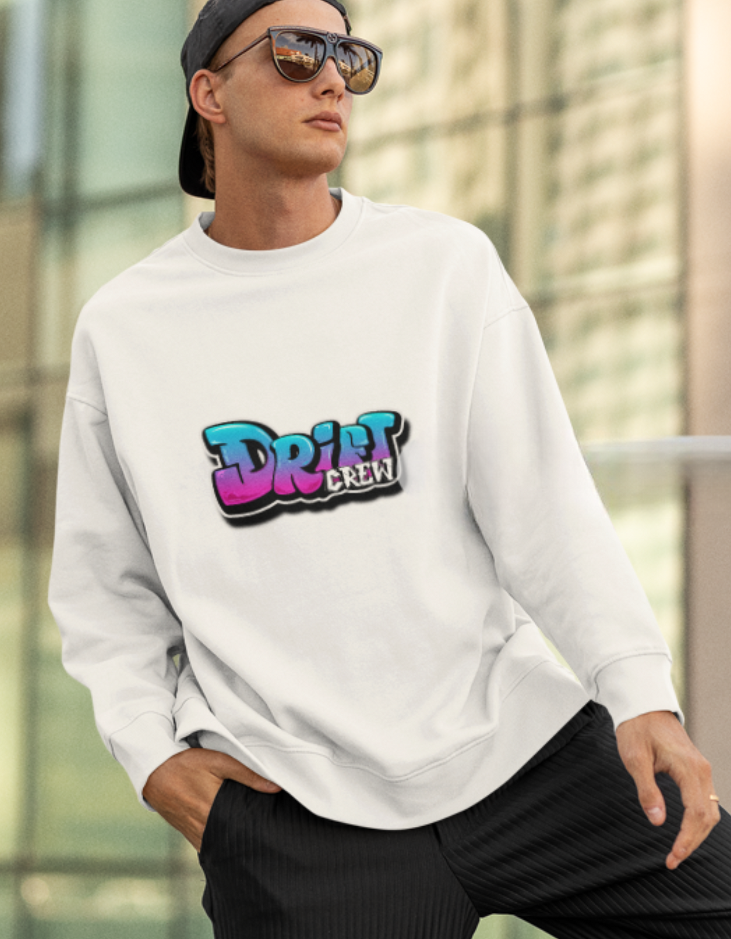 Sweat-shirt unisexe classique Drift Crew